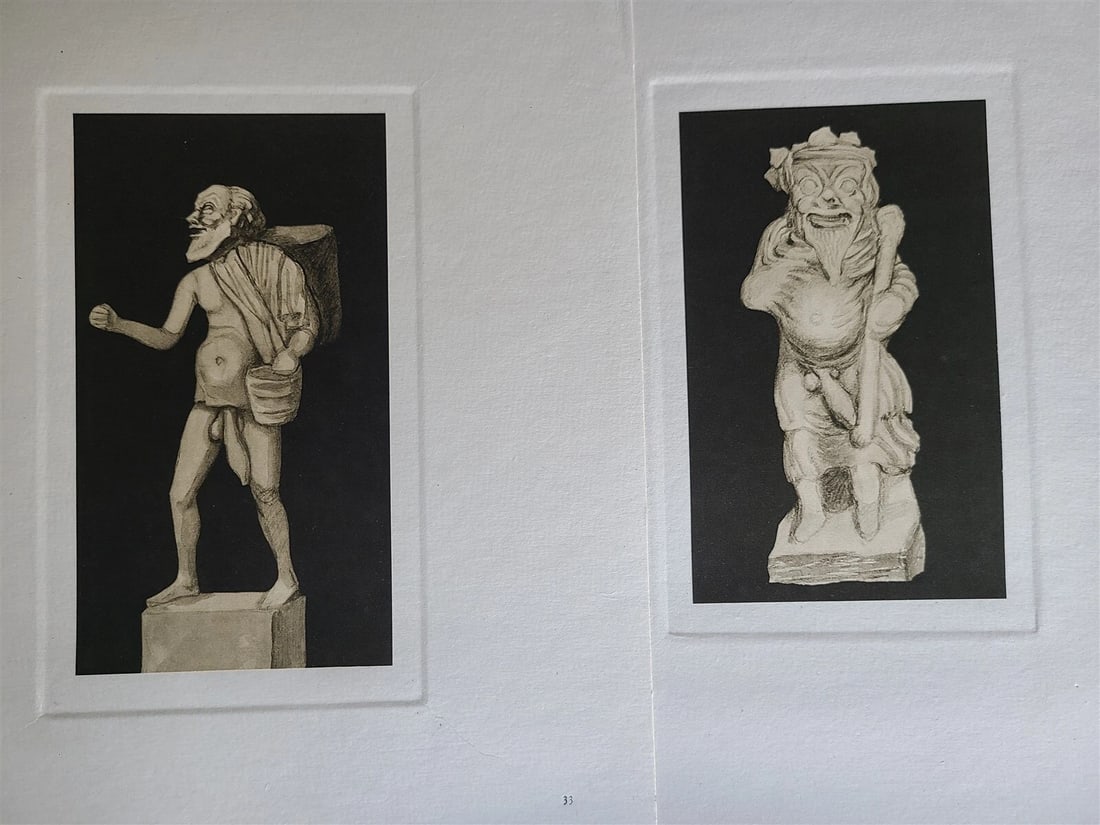 1921 ANTIKE EROTIK in Kleinkunst und Keramik Gaston Vorberg antique 111 PLATES - 9