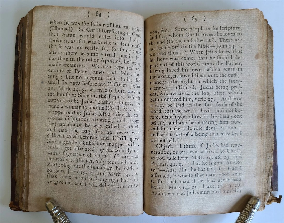 1804 THE OPINION OF DOW or LOREZNO THOUGHTS antique AMERICANA - 4