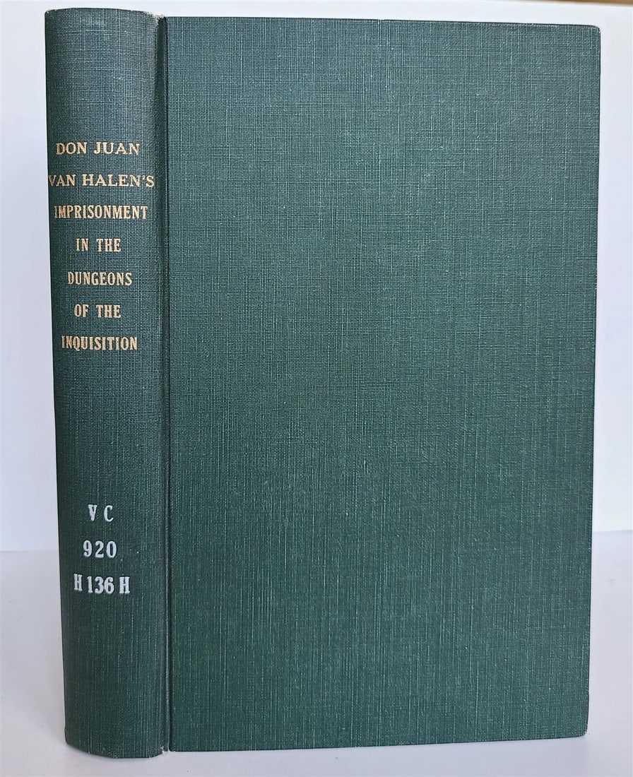 1828 DON JUAN VAN HALEN IMPRISONMENT by INQUISITION HIS JORNEY to RUSSIA antique - 2