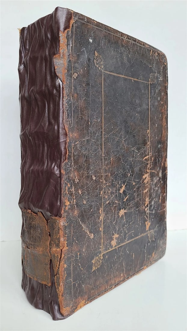 1640 BIBLE in ENGLISH FOLIO by Thomas Stafford antique OLD & NEW TESTAMENT - 2