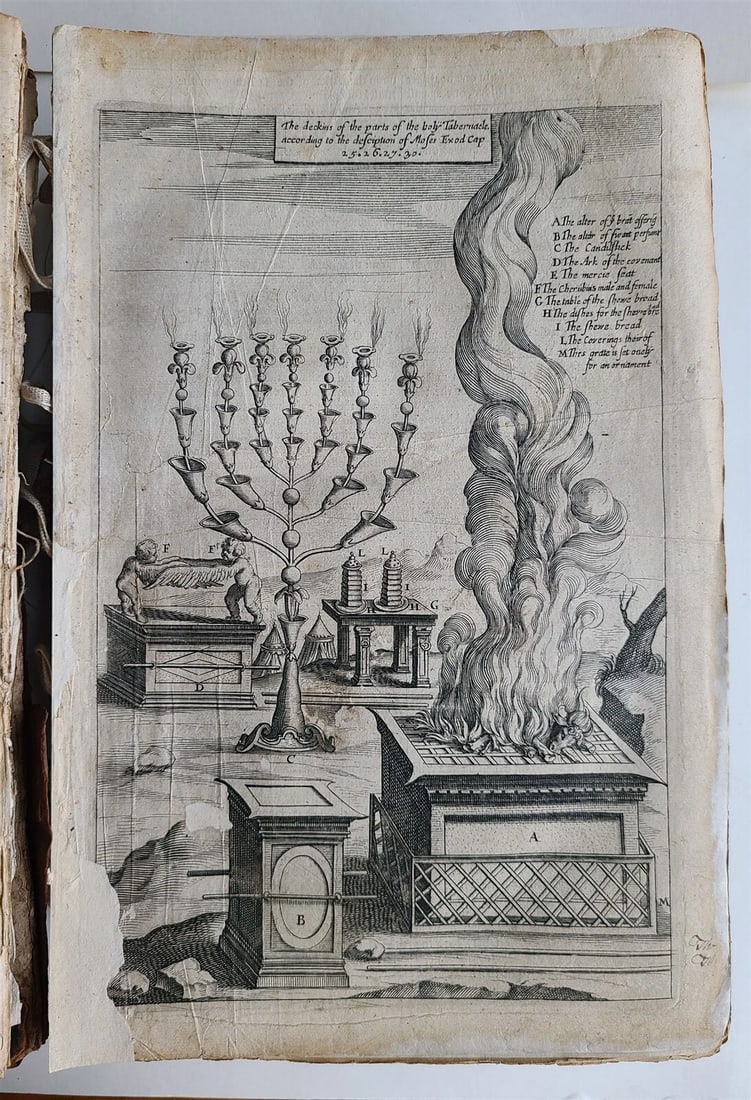 1640 BIBLE in ENGLISH FOLIO by Thomas Stafford antique OLD & NEW TESTAMENT - 4