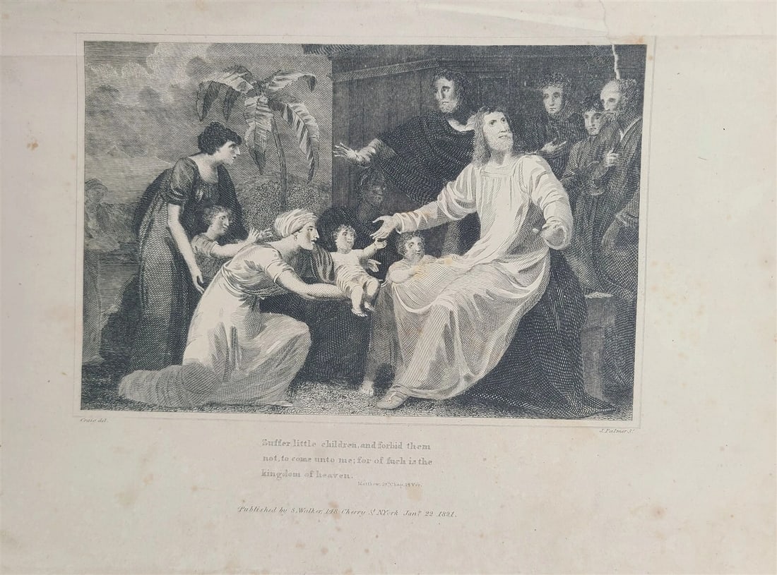 1820 JOHN BROWN BIBLE ENGLISH Self-Interpreting antique FOLIO AMERICANA NEW YORK - 3