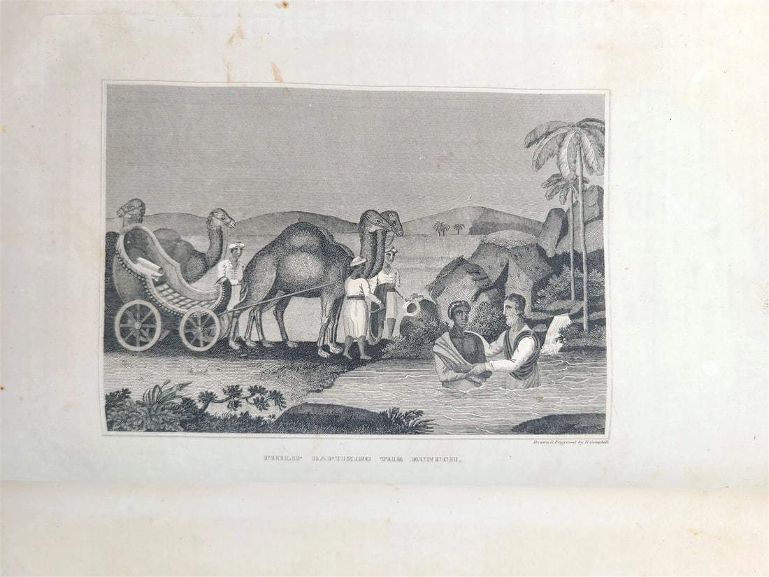 1820 JOHN BROWN BIBLE ENGLISH Self-Interpreting antique FOLIO AMERICANA NEW YORK - 9