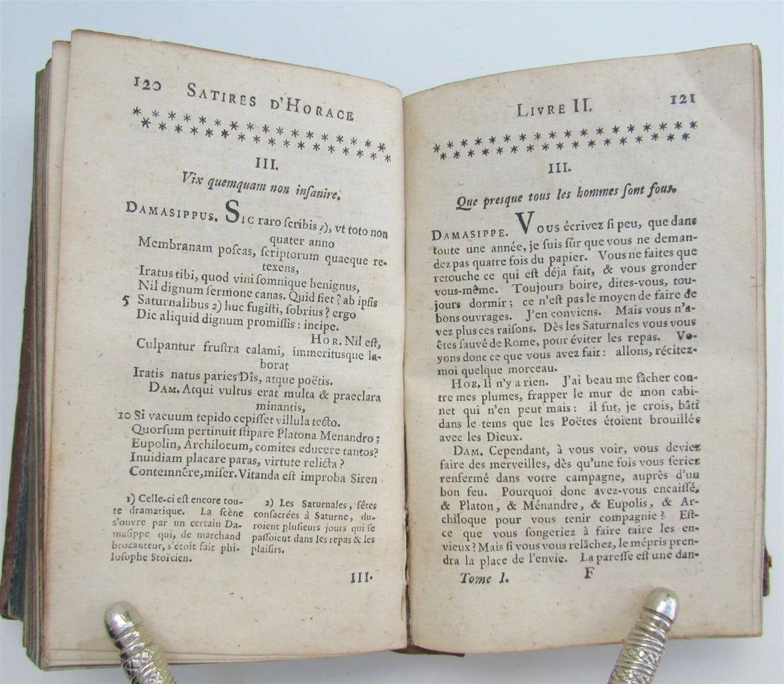 1762 HORACE POETRY in DUTCH ANTIQUE HORATIUS Les Poësies - 3