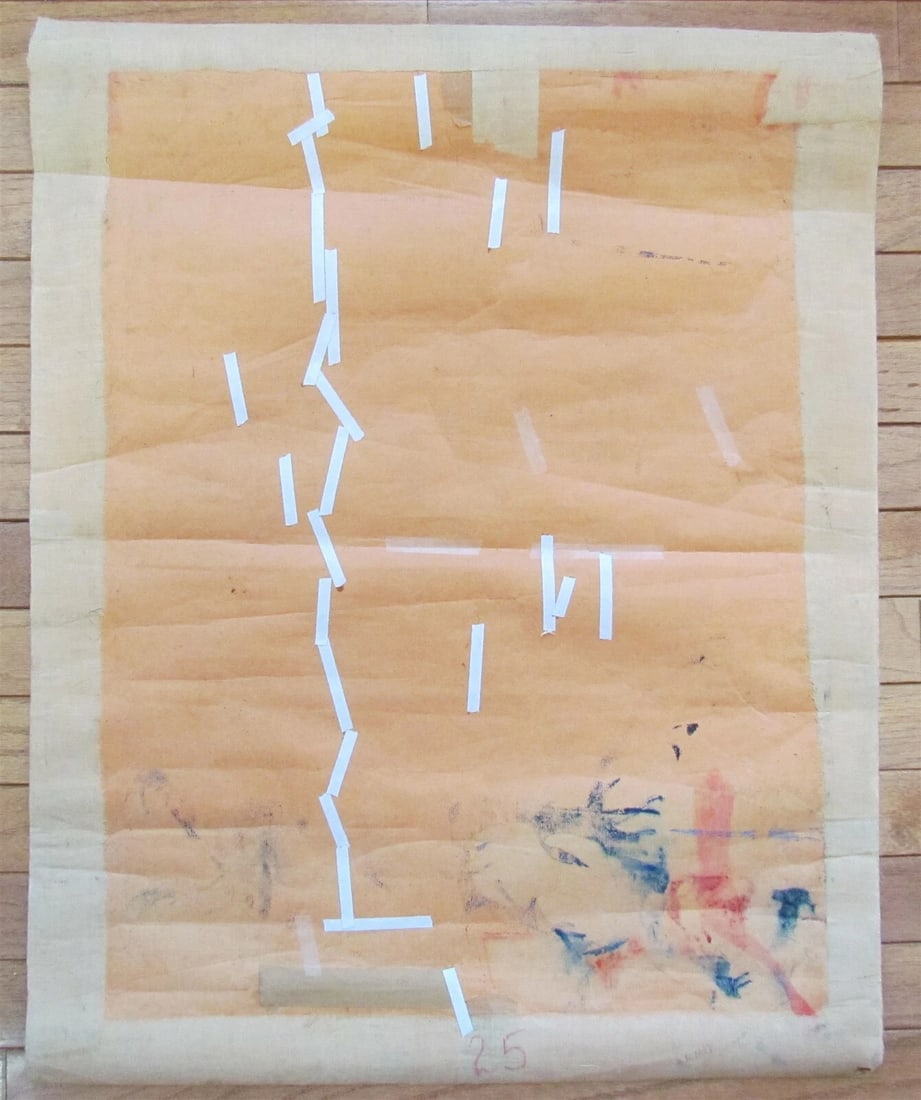 1920s RUSSIAN CIVIL WAR VINTAGE ANTI-SOVIET PROPAGANDA POSTER HAND PAINTED RARE - 4