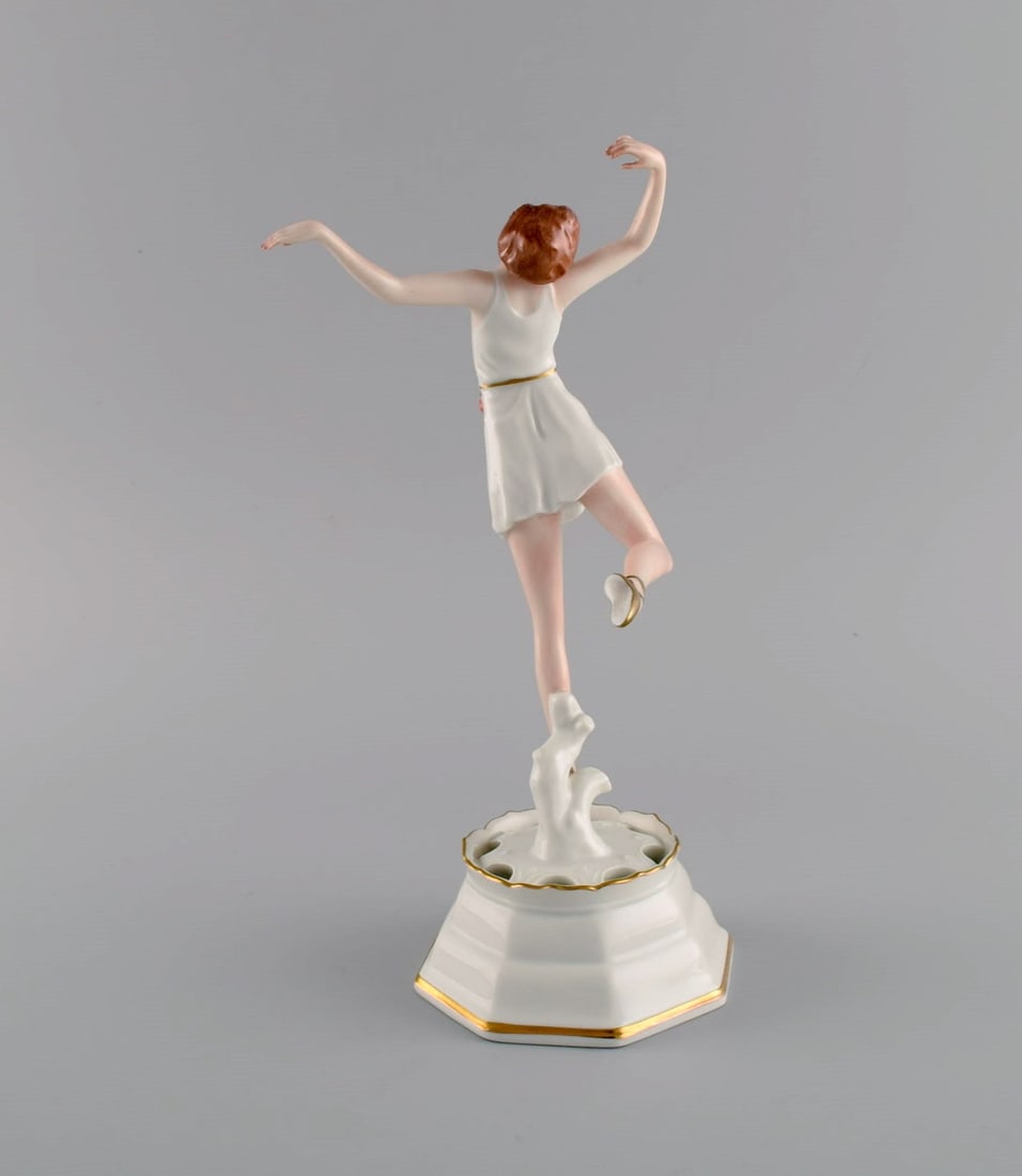 Rosenthal art deco porcelain figurine. Ballerina. 1930s. - 5