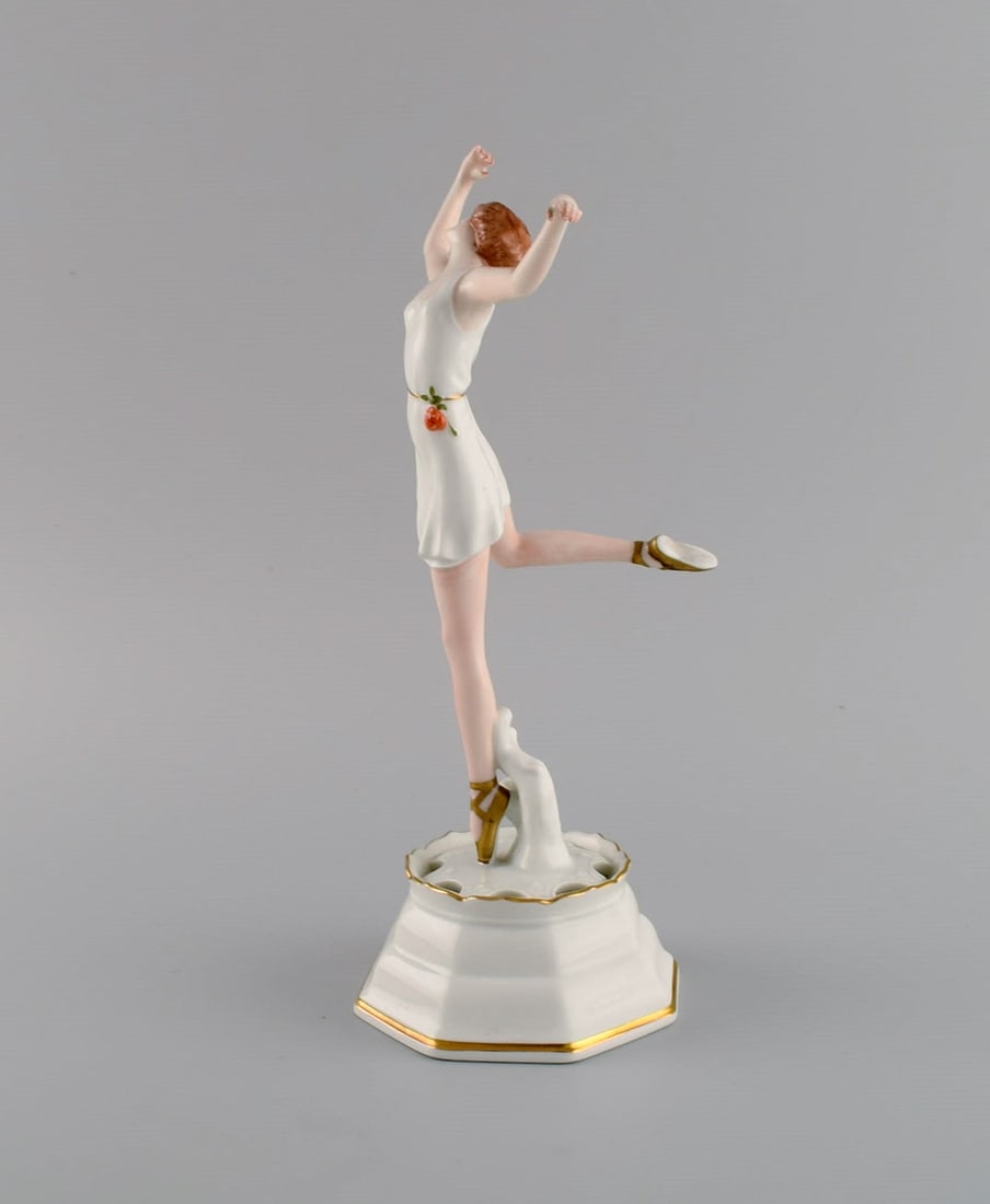Rosenthal art deco porcelain figurine. Ballerina. 1930s. - 7