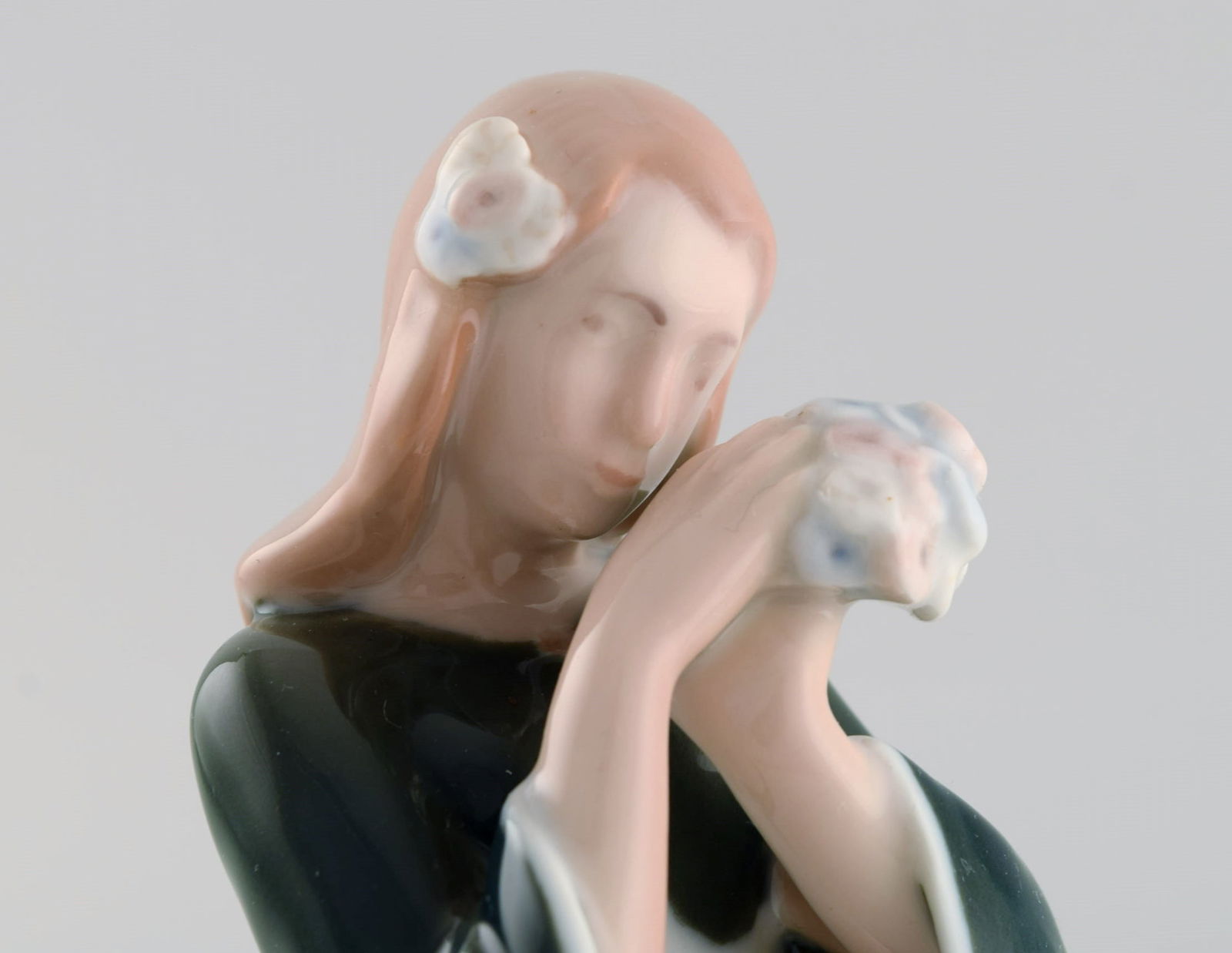 Bing & Grøndahl porcelain figure. "Ophelia". Model number 2409. - 8