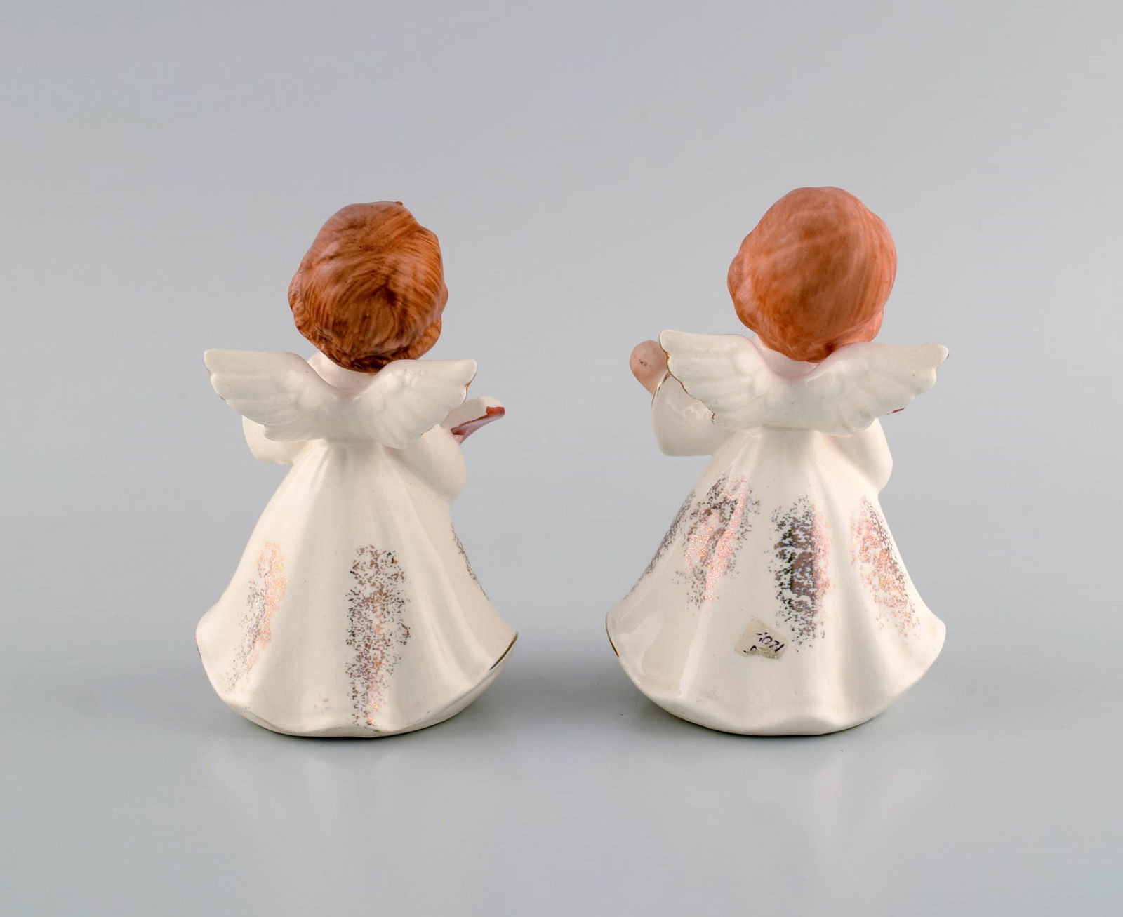 Five porcelain figurines. Angels and children. 1980s. - 3