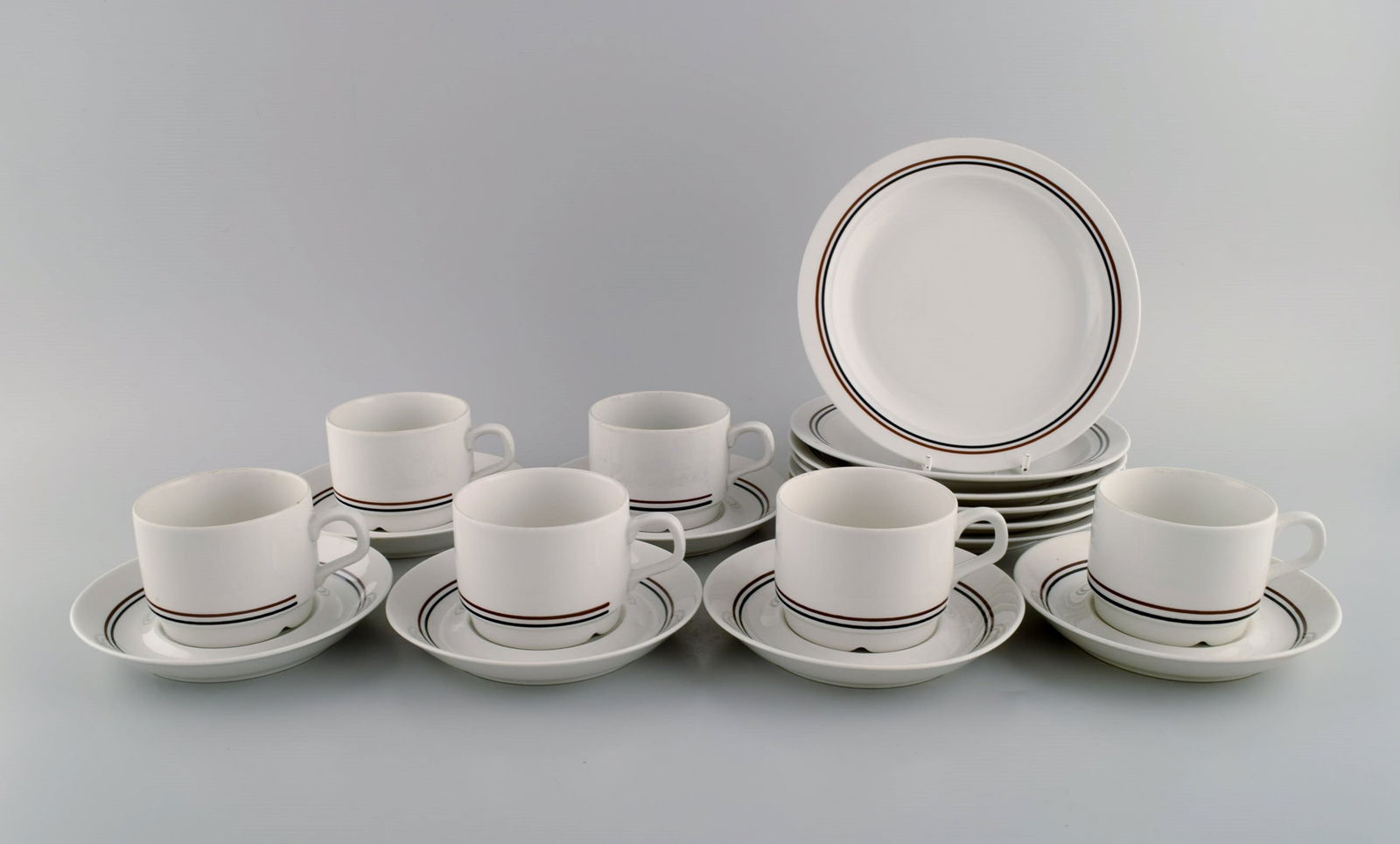 Rörstrand coffee service for six people. Swedish design, 1960s. (1 of 6)