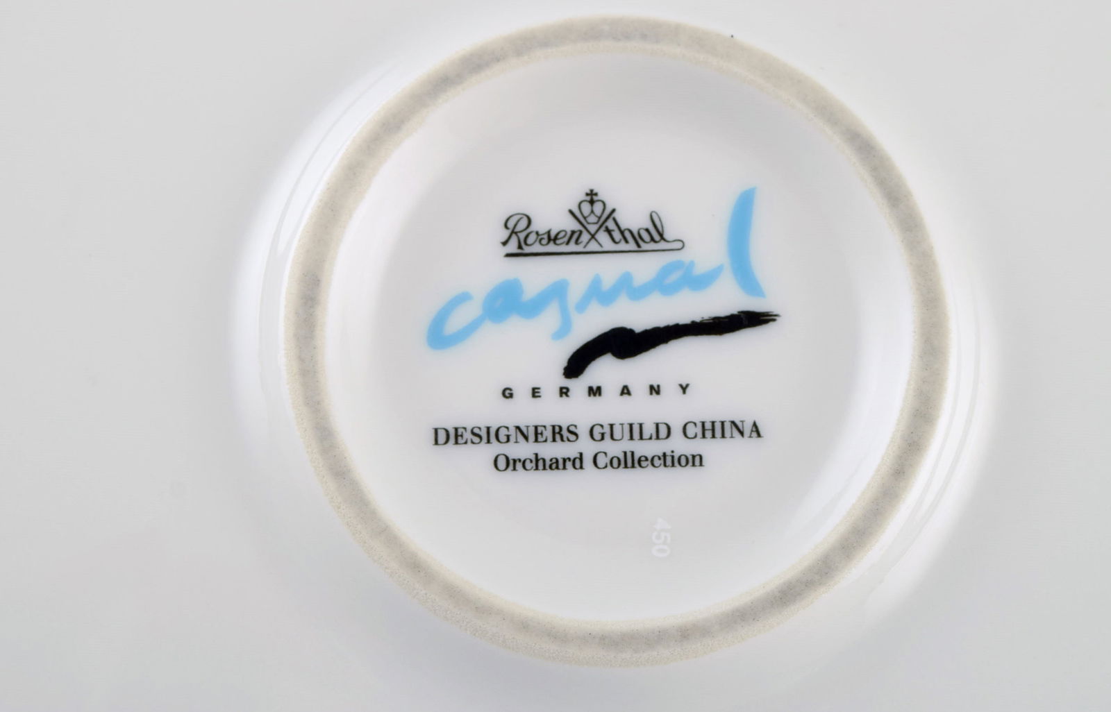 Rosenthal Designers Guild. Orchard Collection. Four large porcelain cover plates. Square design, red - 5