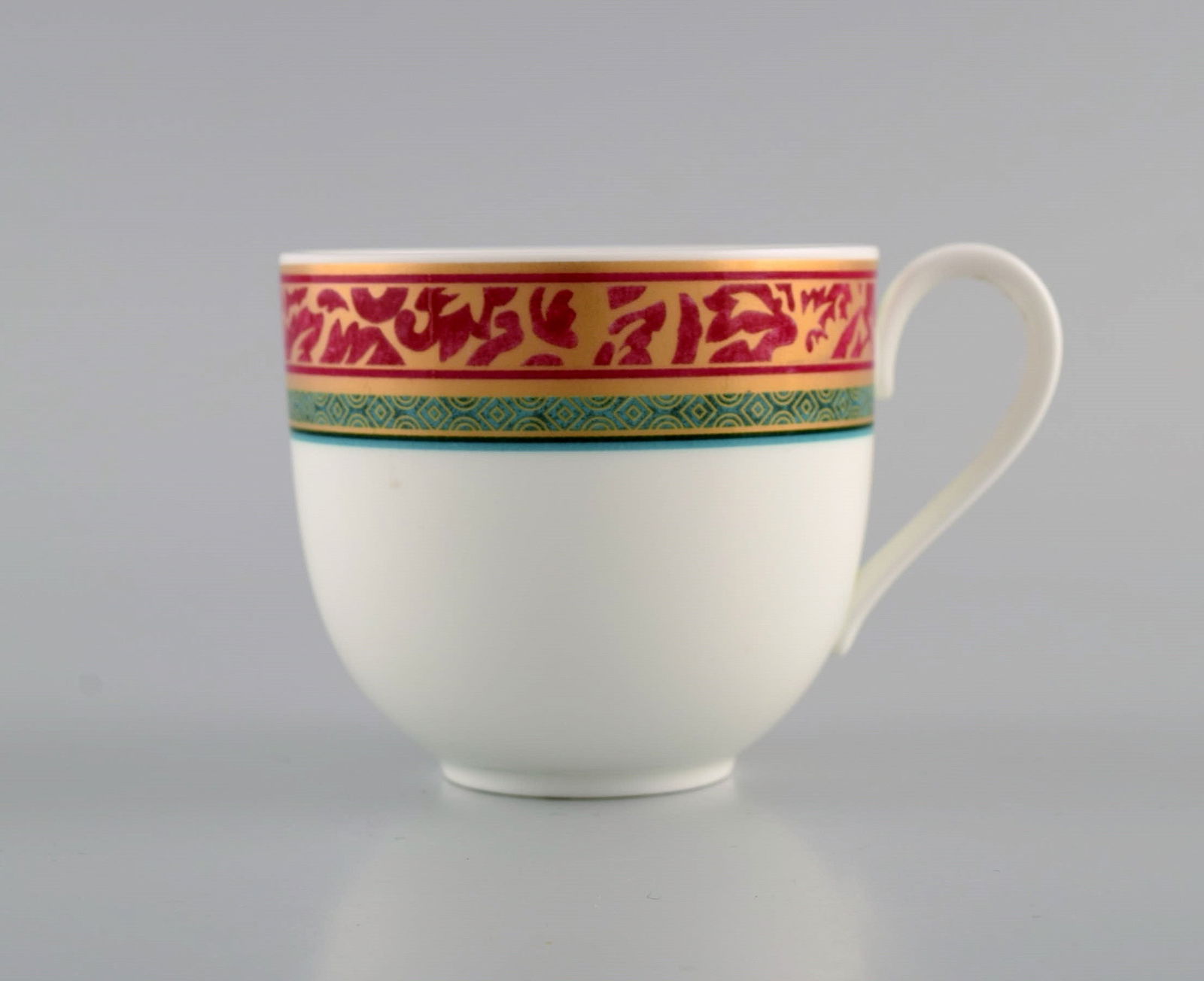 Paloma Picasso for Villeroy & Boch. 11 "My way" porcelain coffee cups with saucers. Colorful - 3