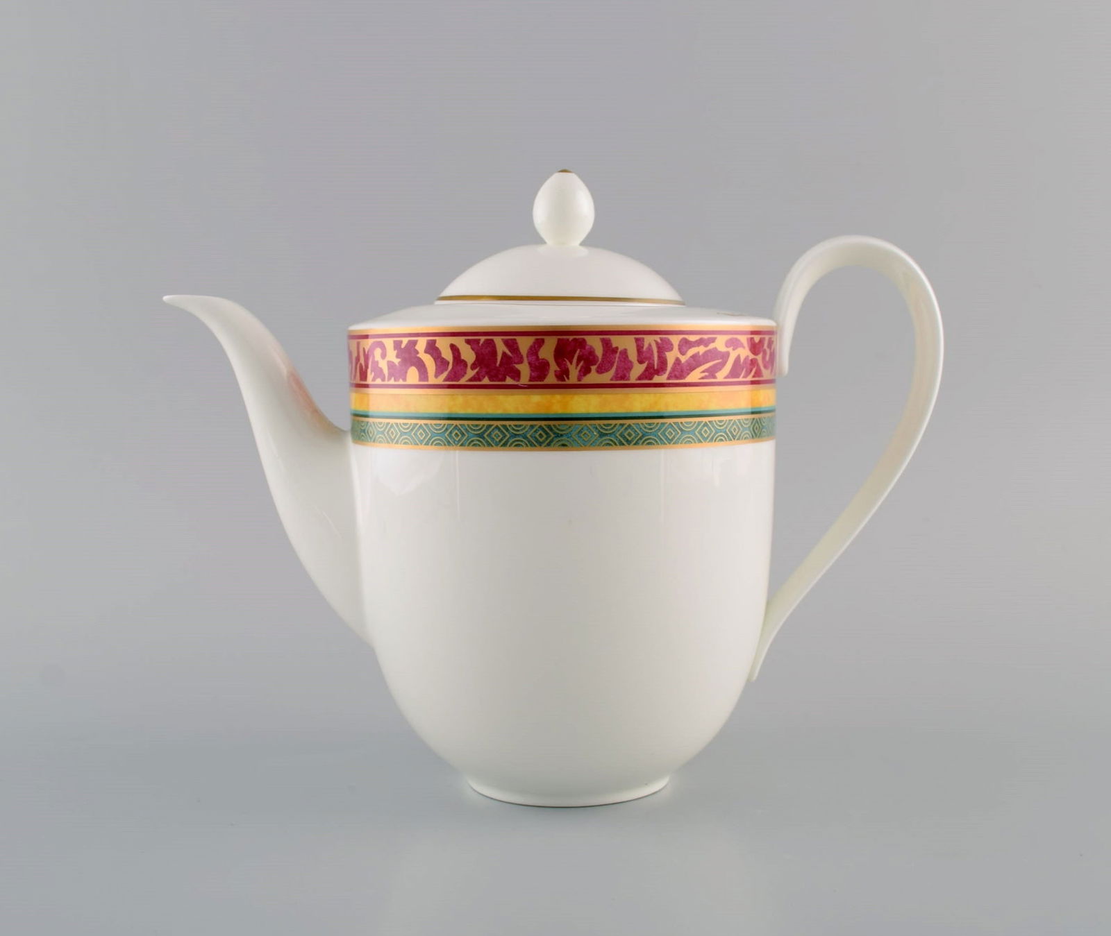 Paloma Picasso for Villeroy & Boch. "My way" coffee pot in porcelain. Colorful decoration. 1990s. (1 of 5)