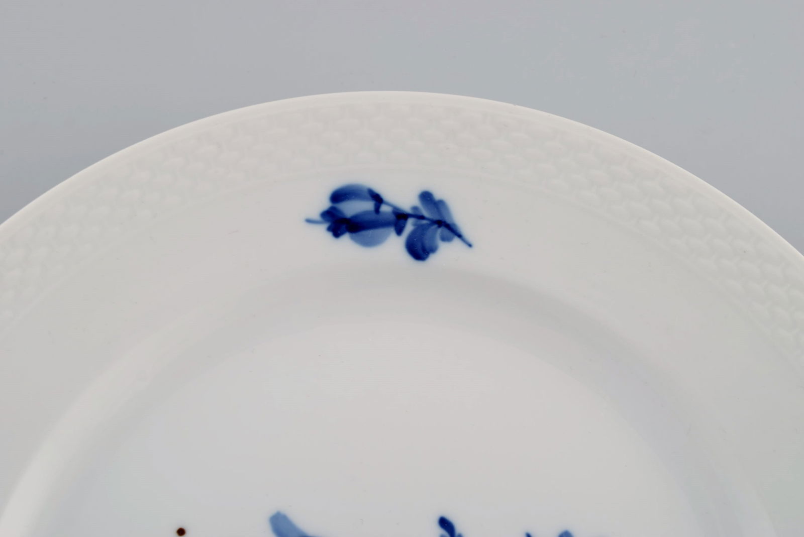 Royal Copenhagen Blue Flower Braided dinner plate. Model number 10/8097. Dated 1963. - 3