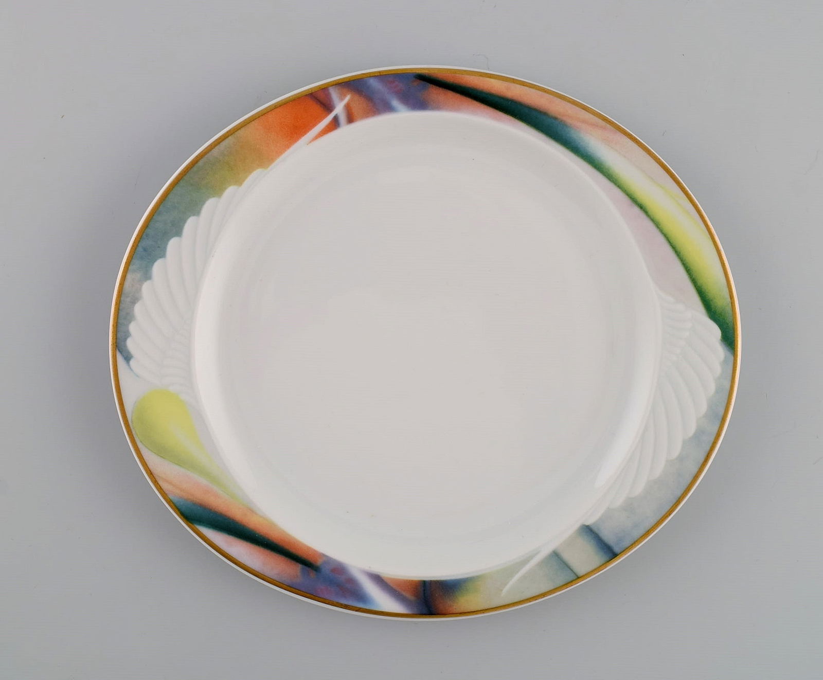 Paul Wunderlich for Rosenthal. Four Mythos porcelain plates. 1980s / 90s. - 2