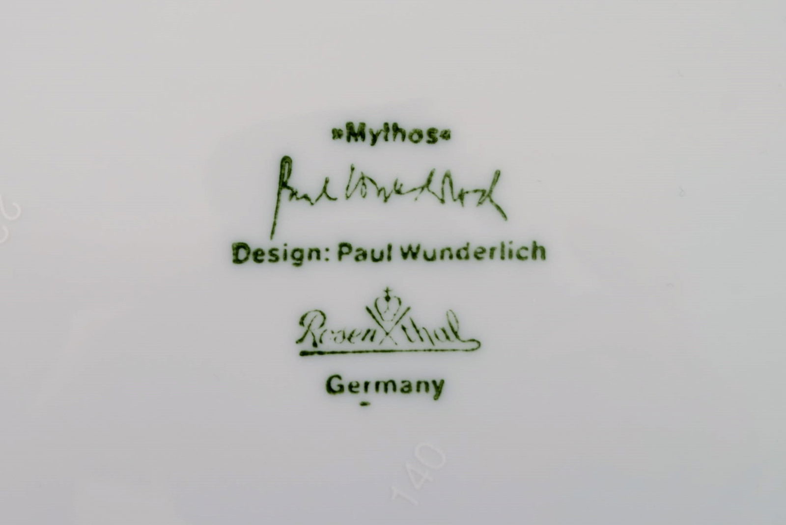 Paul Wunderlich for Rosenthal. Large Mythos porcelain tureen. 1980 / 90's. - 6