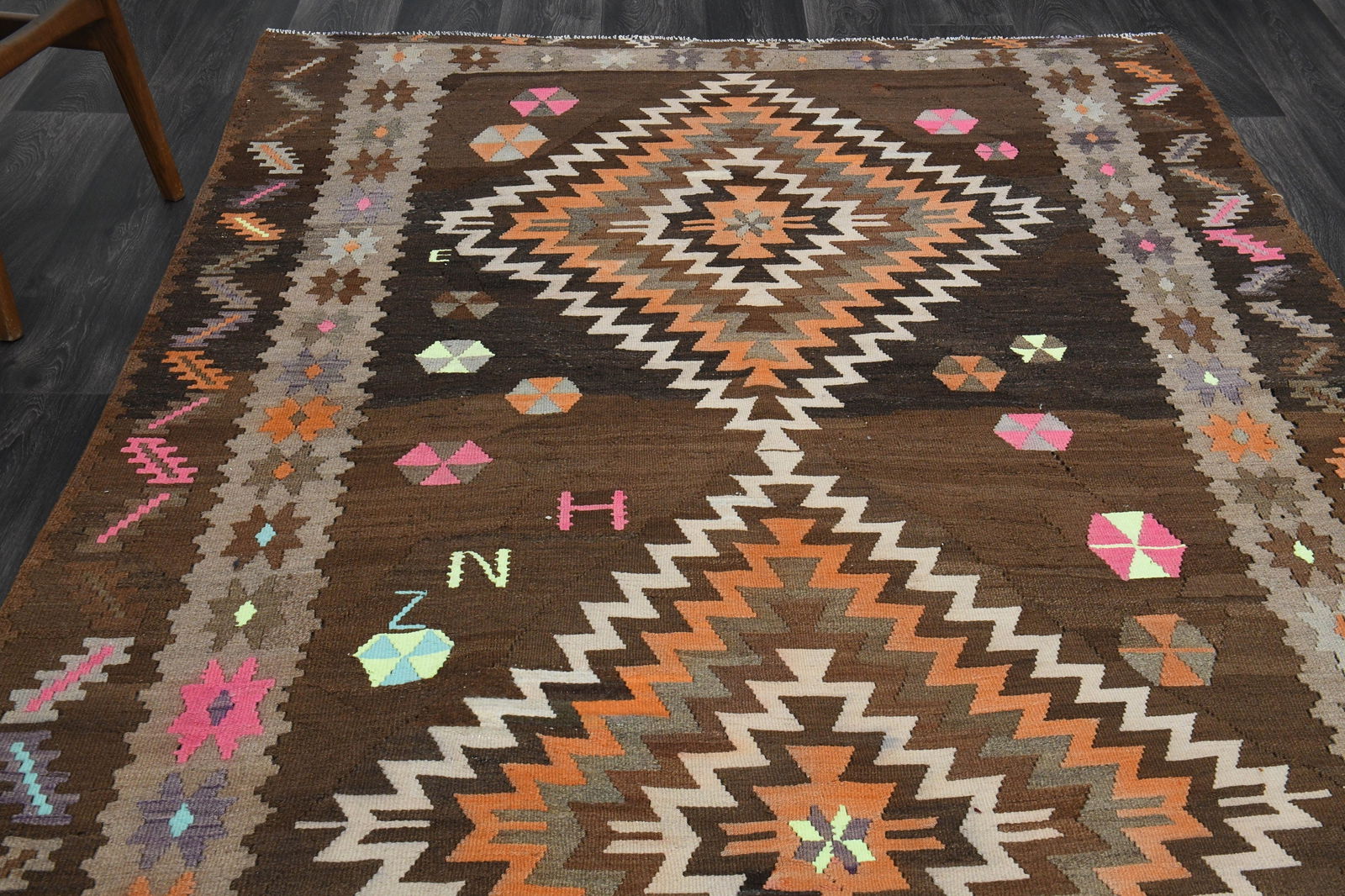 6x12 ft, Geometric Wide Runner - 5