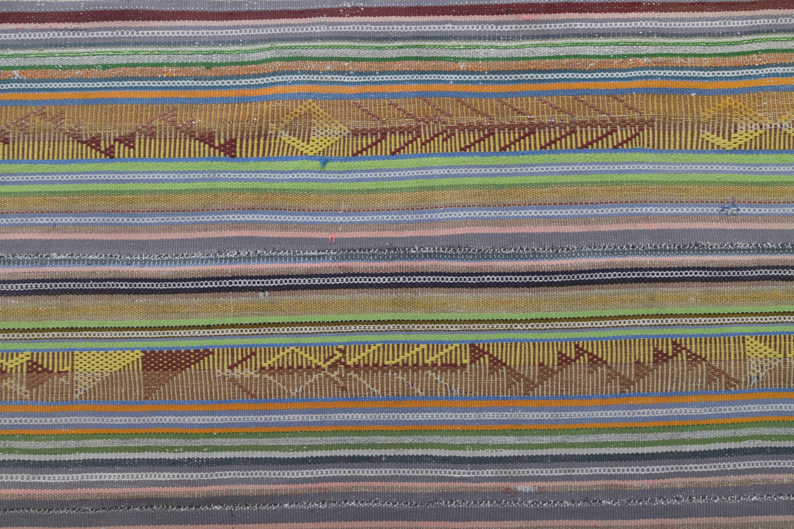 4.3x9.2 ft, TURKISH KILIM Rug - 5