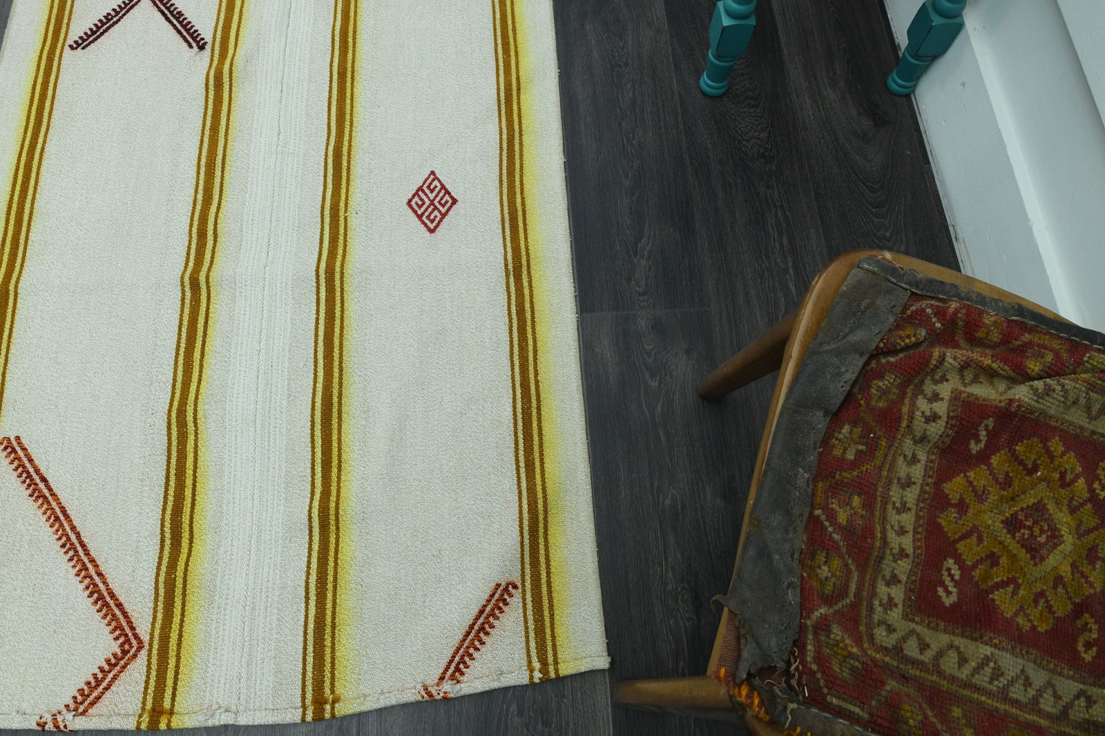 3.1x8.5 Ft VINTAGE TURKISH Rug - 7