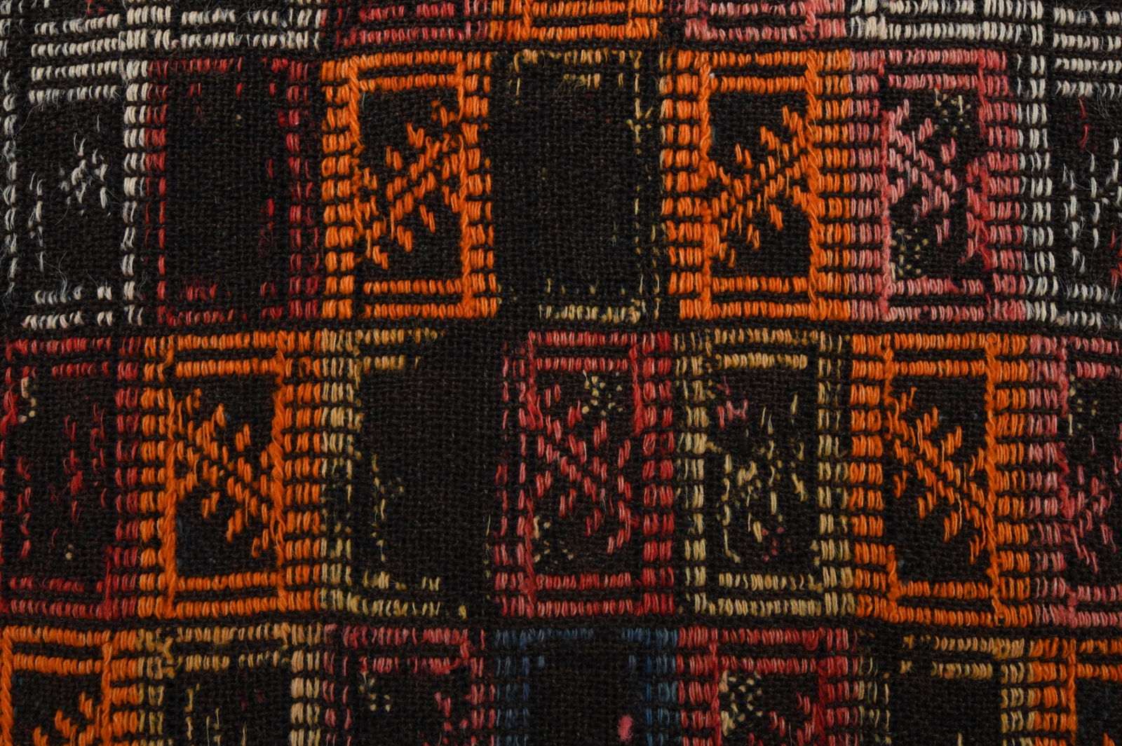 2.3x7.7 ft, TURKISH KILIM Runner - 6