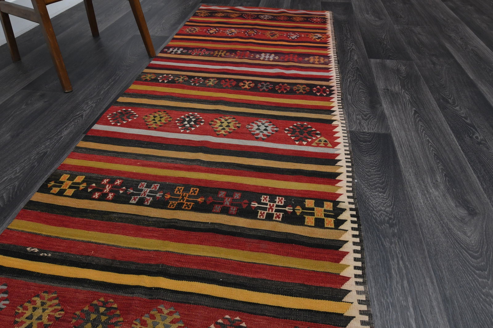 2.8x13.6 ft, TURKISH Rug Runner - 3