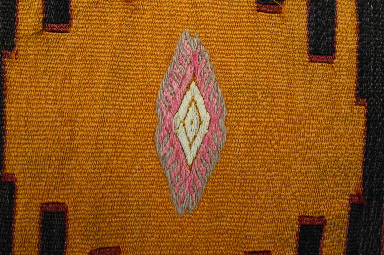 2.7x7.9 ft, IKAT KILIM Runner - 6