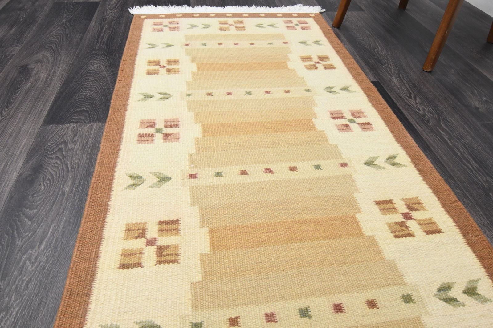 2.6x9.4 ft, TURKISH KILIM Runner - 5