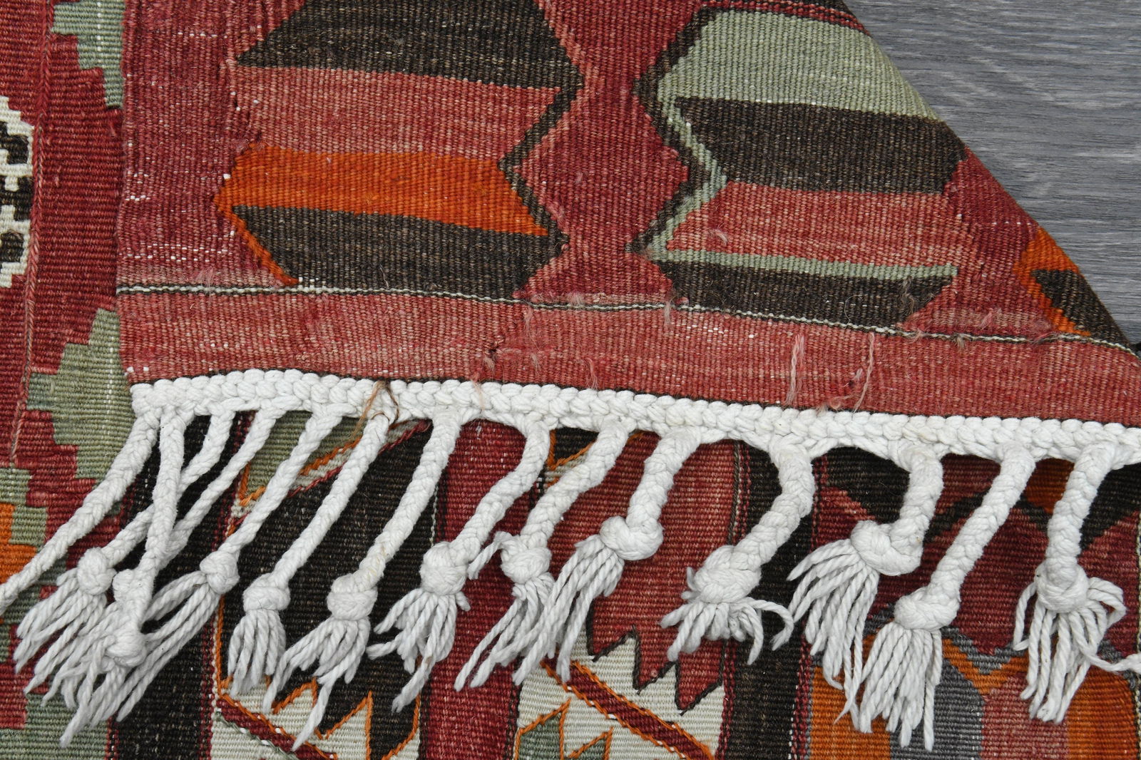 3x11 FLATWEAVE TURKISH VINTAGE Rug - 9