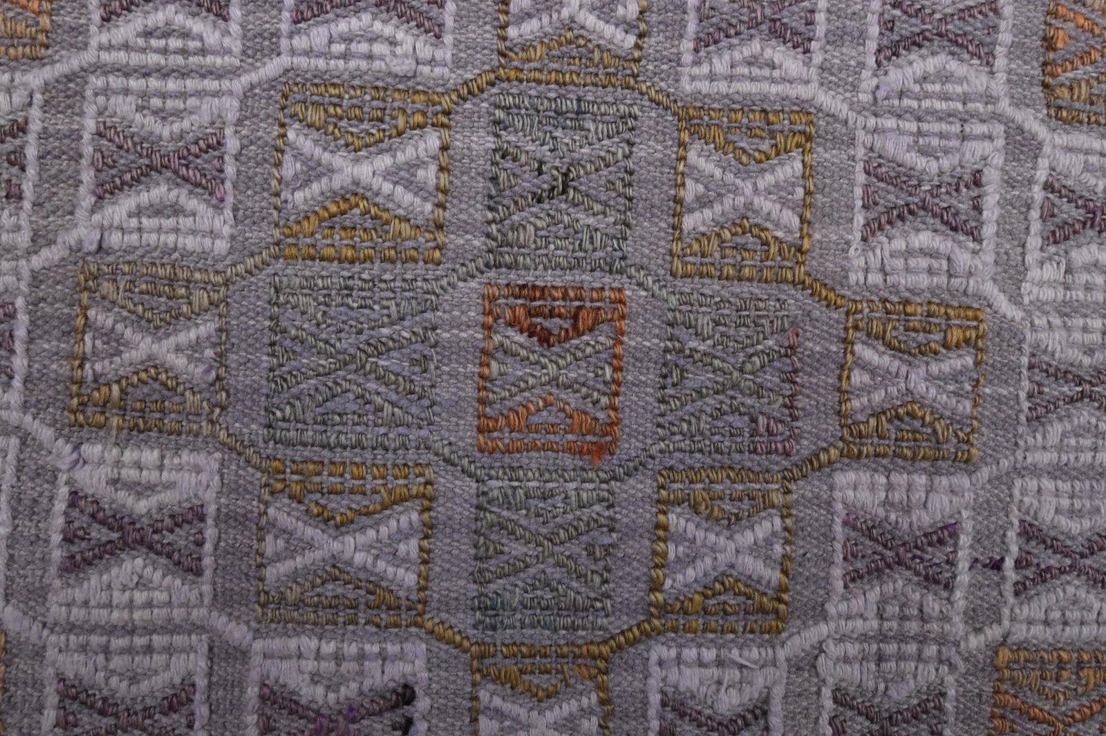 3.1x7.4 ft, TURKISH KILIM Runner - 6