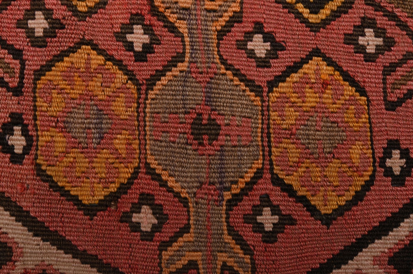 3.7x10.7 ft, TURKISH KILIM Runner - 6
