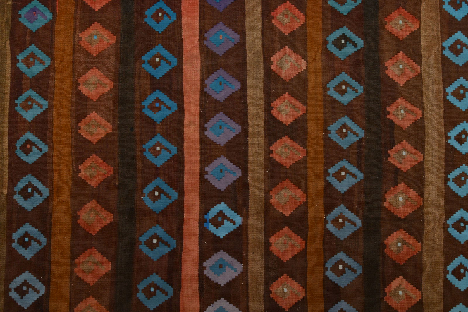 5x7 ft, TURKISH KILIM Rug - 5