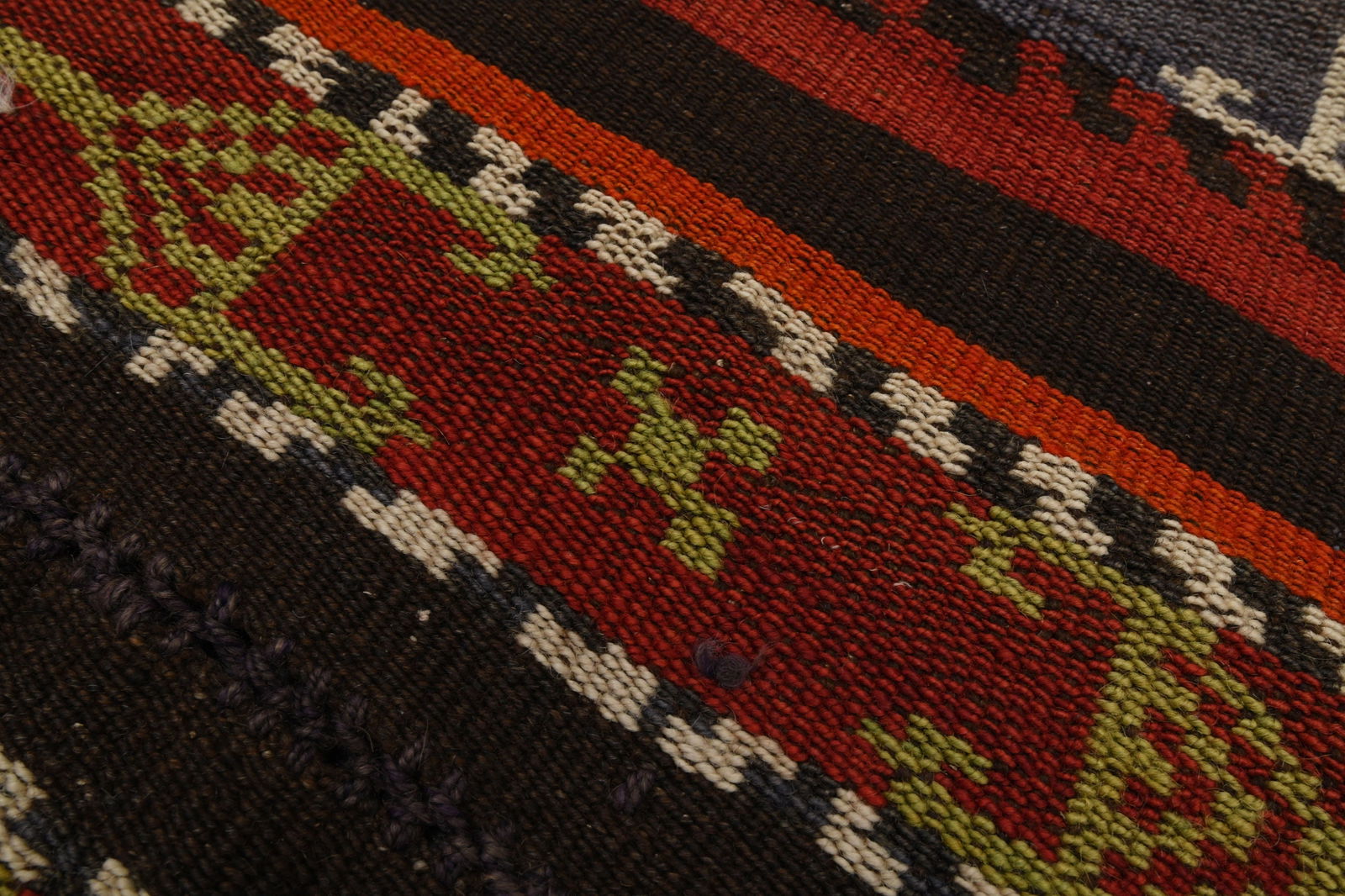 6.1x6.4 ft, TURKISH Rug, Kilim Rug - 6