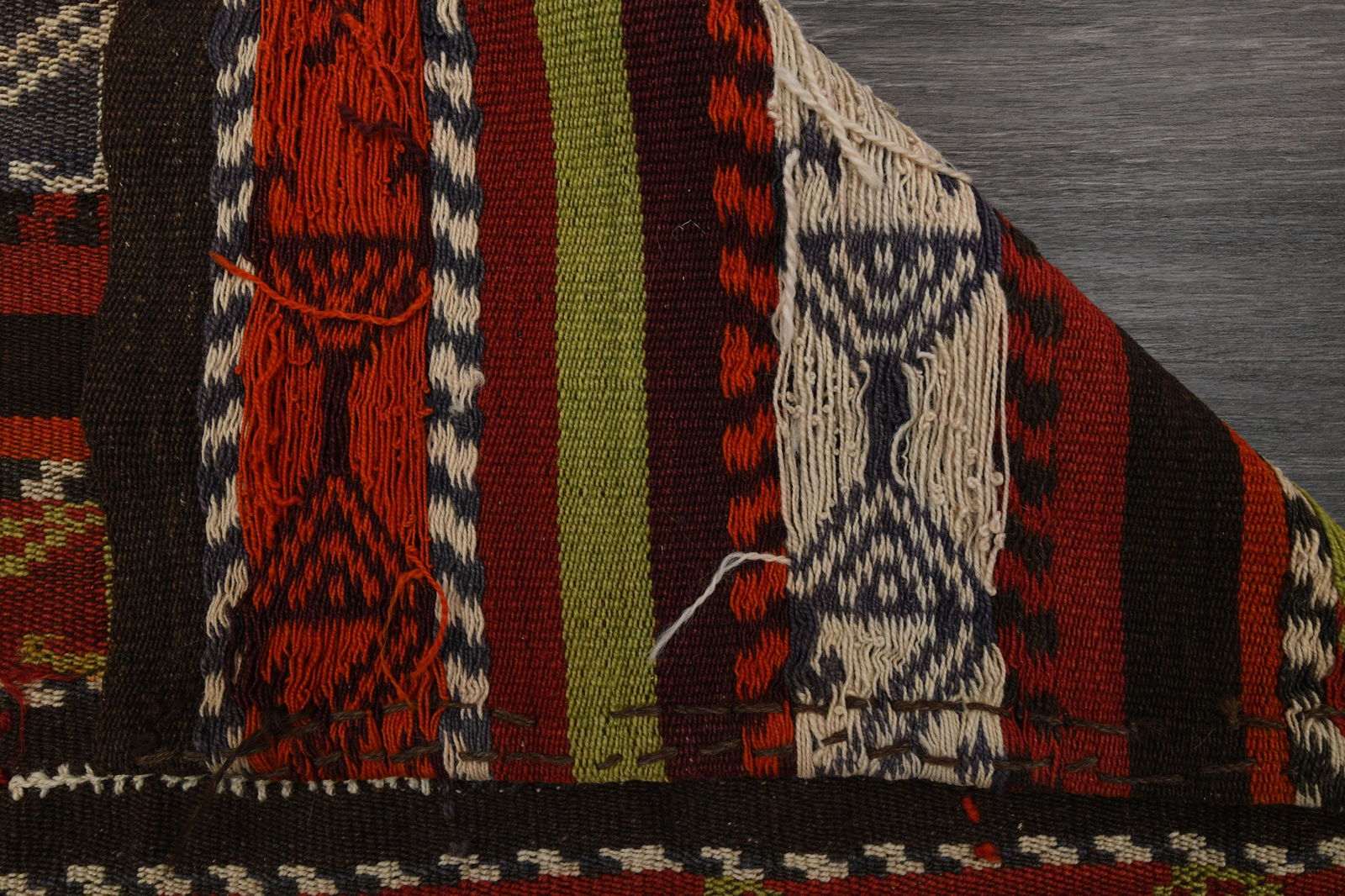 6.1x6.4 ft, TURKISH Rug, Kilim Rug - 8