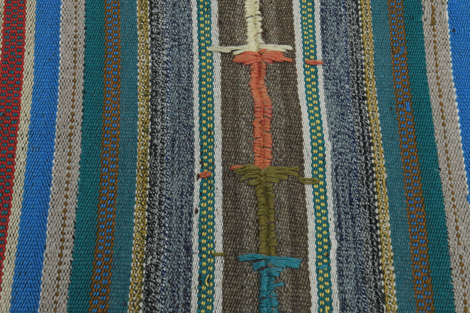 6x9 ft, TURKISH KILIM Rug - 8