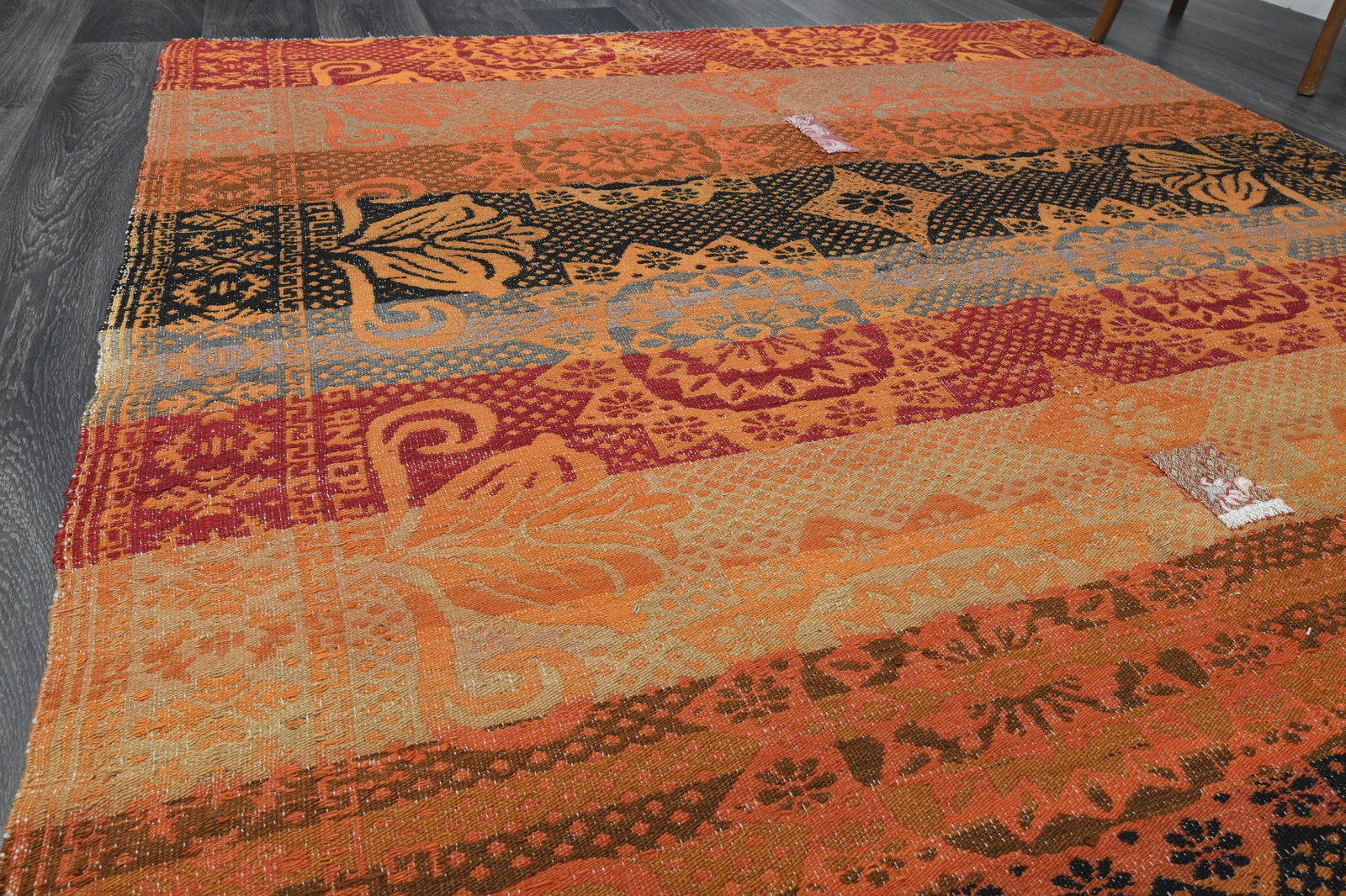 6x9.4 ft, TURKISH KILIM Rug - 3