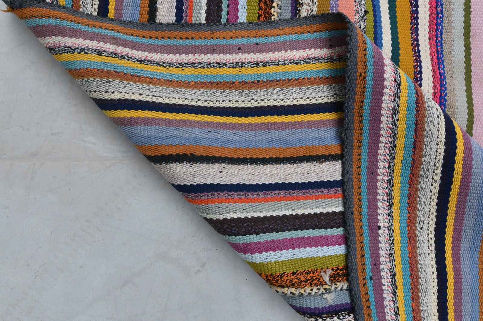 10'5x13'3 ft, COLORFUL HANDWOVEN RUG - 9