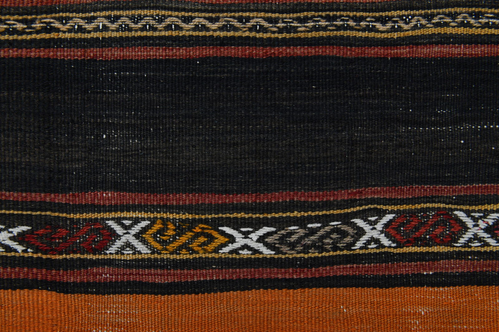 4.7x5.2 ft, COLORFUL, STRIPED, TURKISH Rug - 7