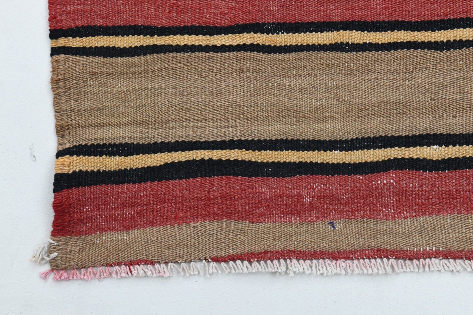 5.6x10.7 ft, RED KILIM RUG - 2