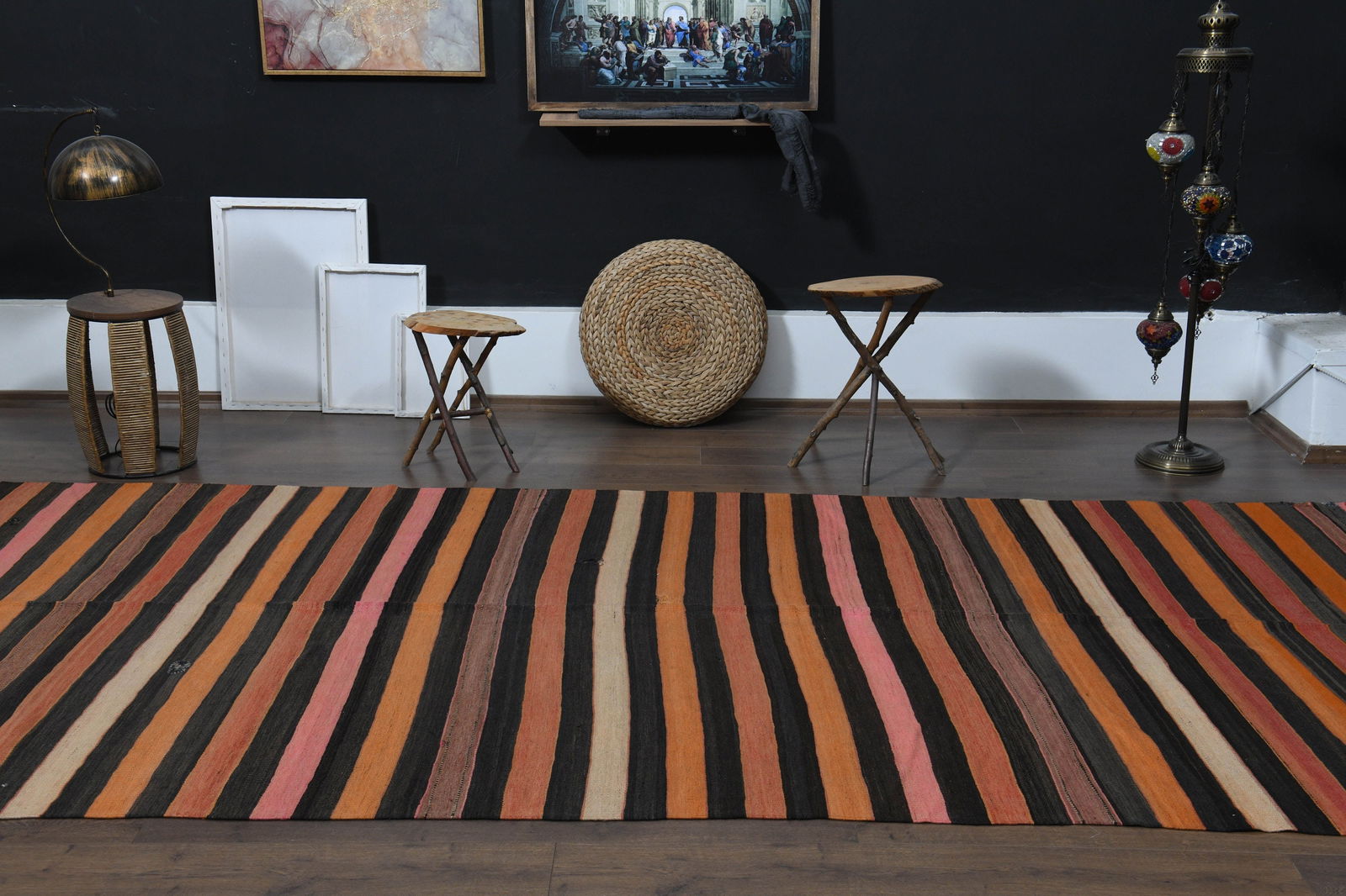 5'9x13'7 ft, COLORFUL WIDE RUNNER - 9