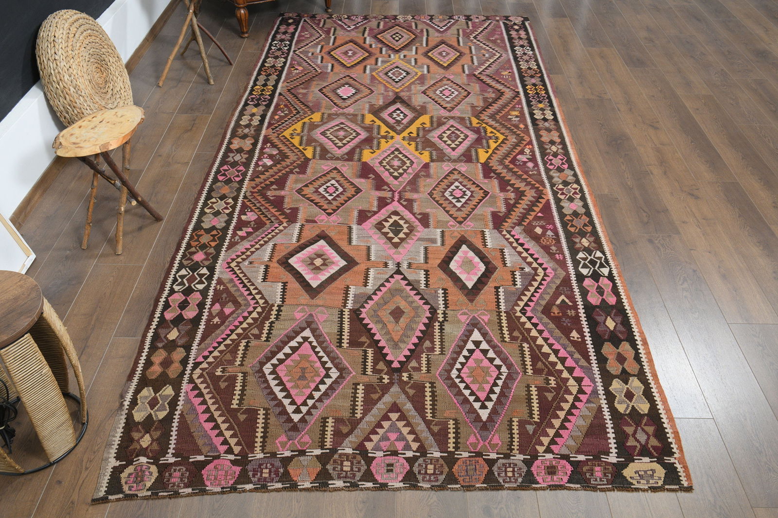 5'6x11'8 ft, COLORFUL, PINK DÉCOR - 2