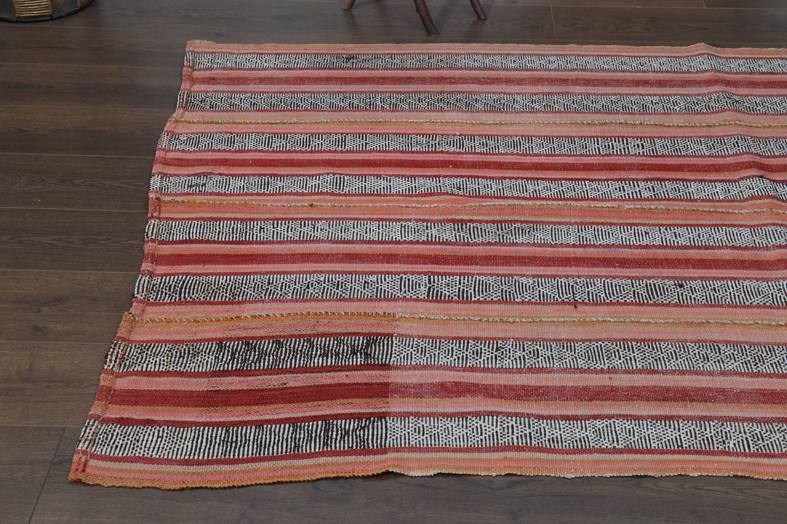 4'5x7'5 ft, VINTAGE TURKISH RUG - 4