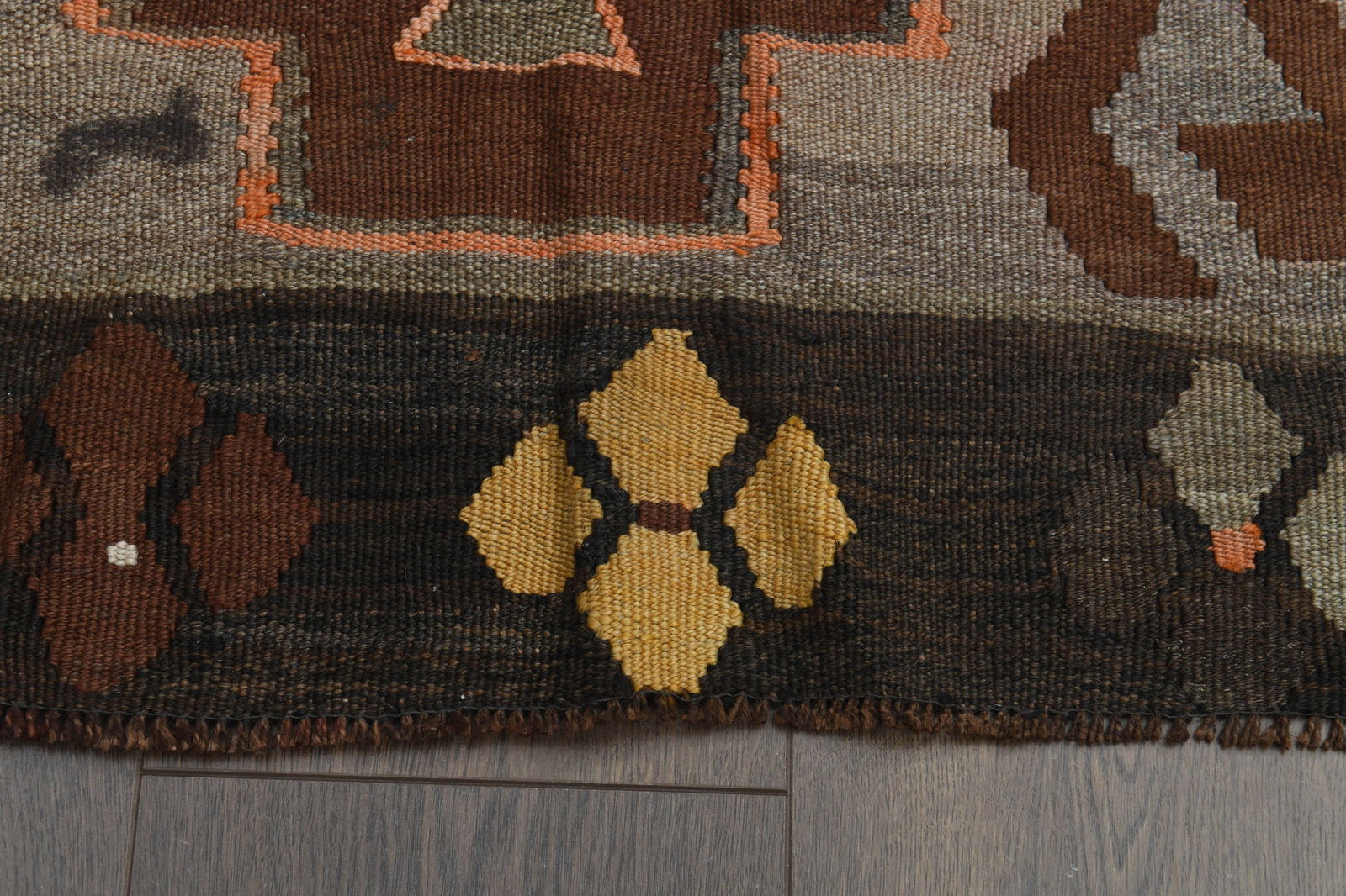 6.5x10.7 ft, COLORFUL ANTIQUE KILIM - 6