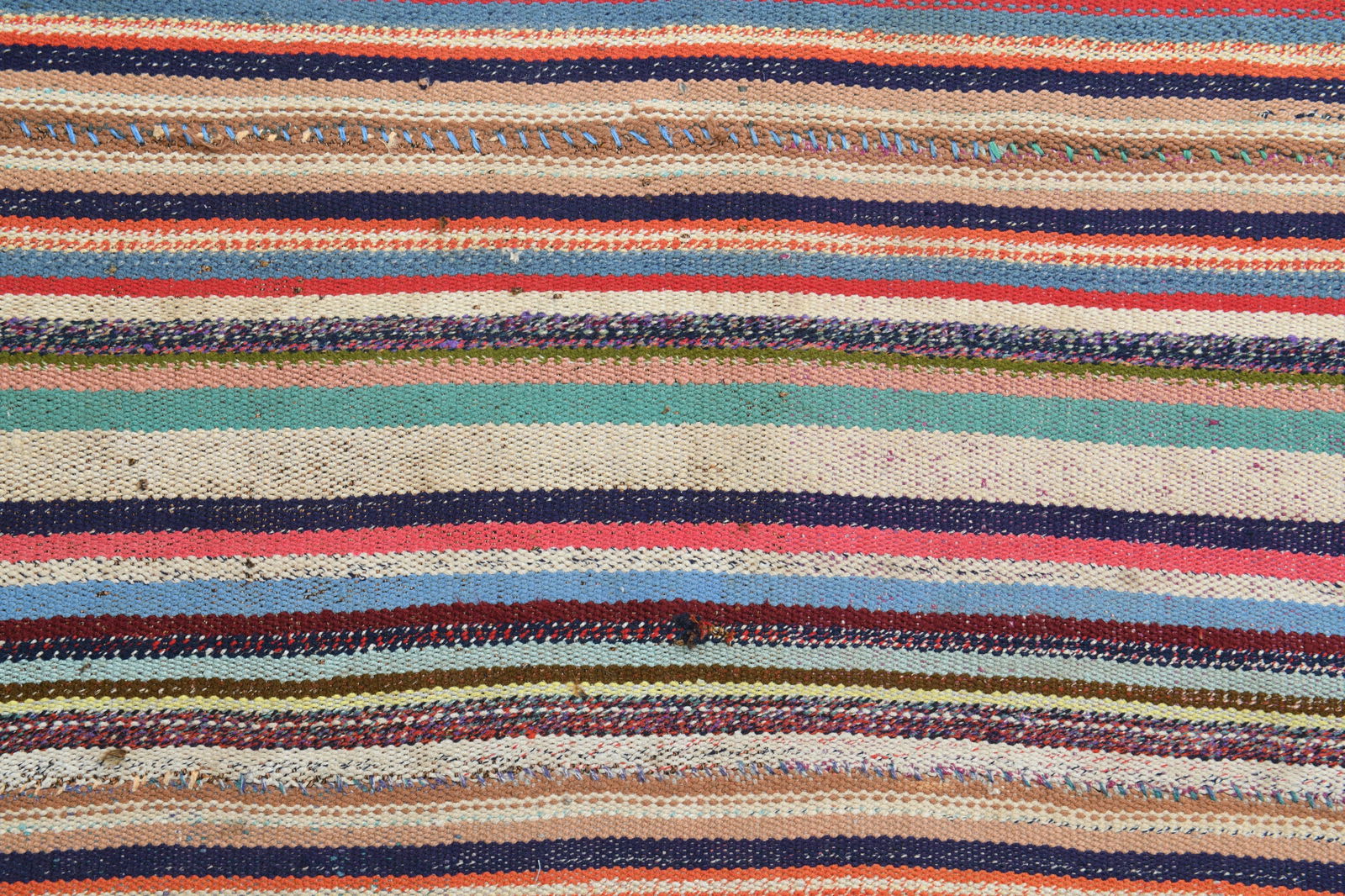 3'9x6'9 ft, COLORFUL TURKISH RUG - 7