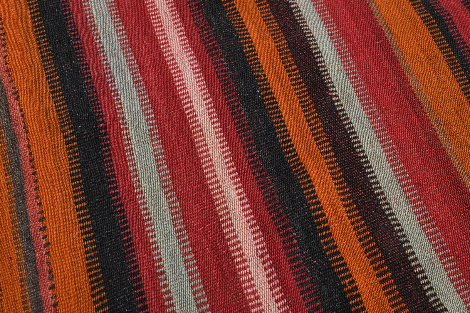 6'3x11'2 ft, COLORFUL TURKISH RUG - 5