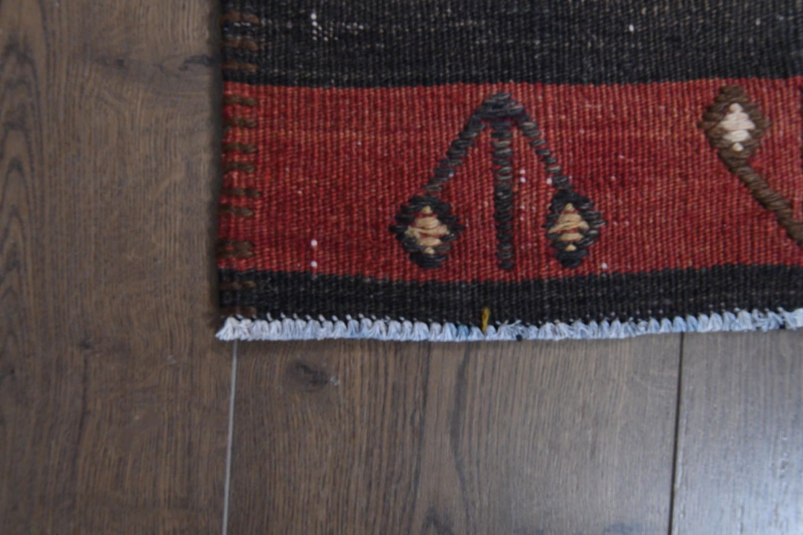 4'7x13'1 ft, COLORFUL KILIM RUNNER - 7