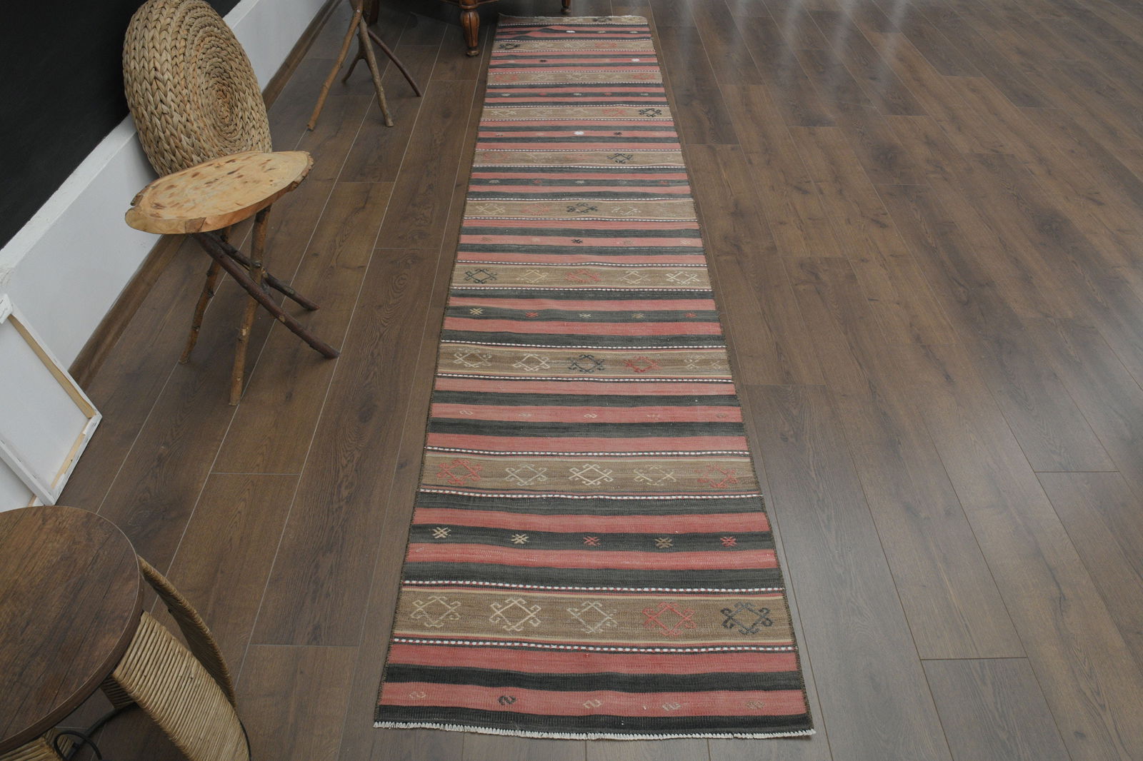2'3x10'7 ft, STRIPED RUNNER RUG - 5
