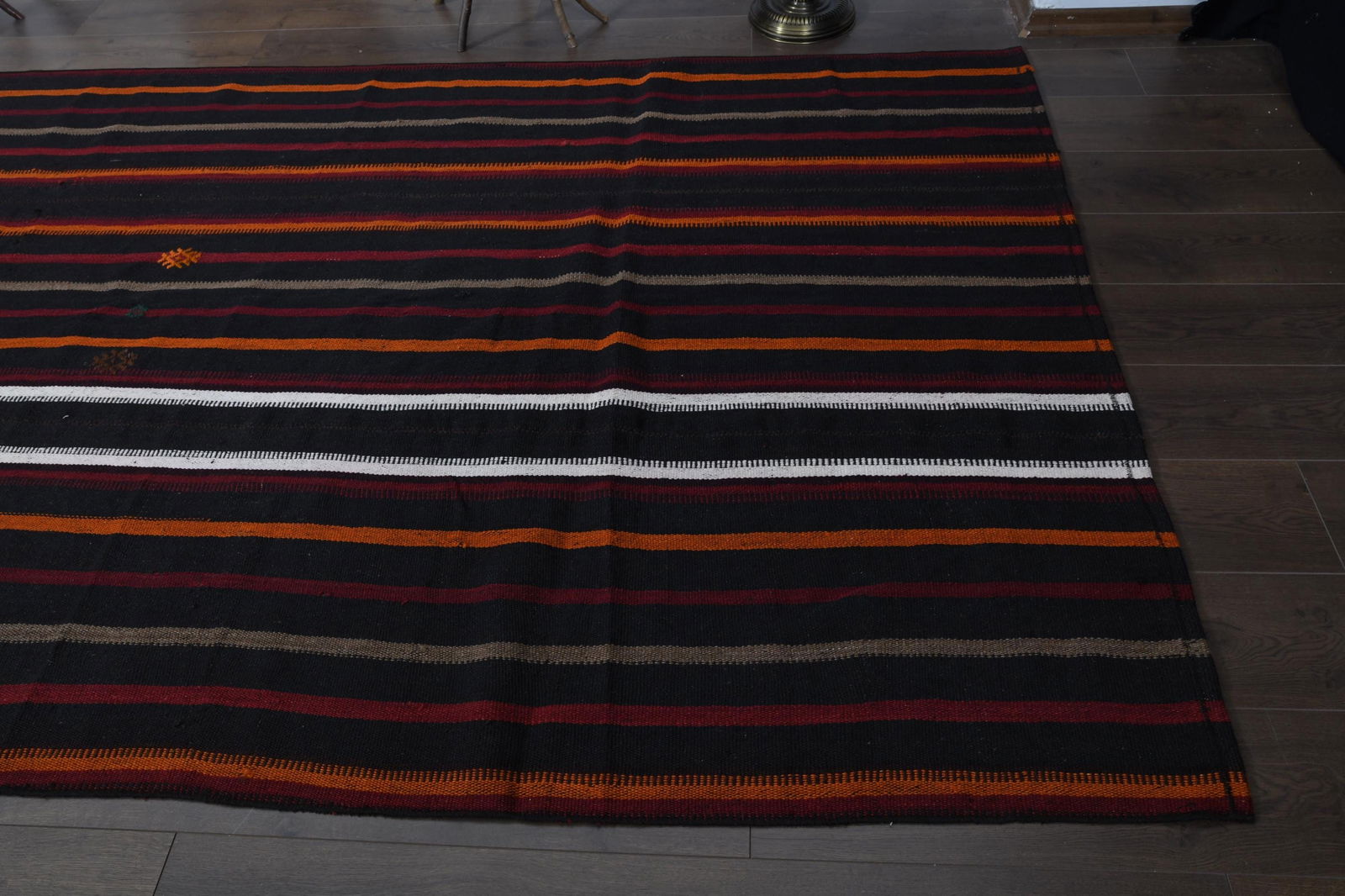 5'5x13'3 ft, COLORFUL KILIM RUNNER - 5