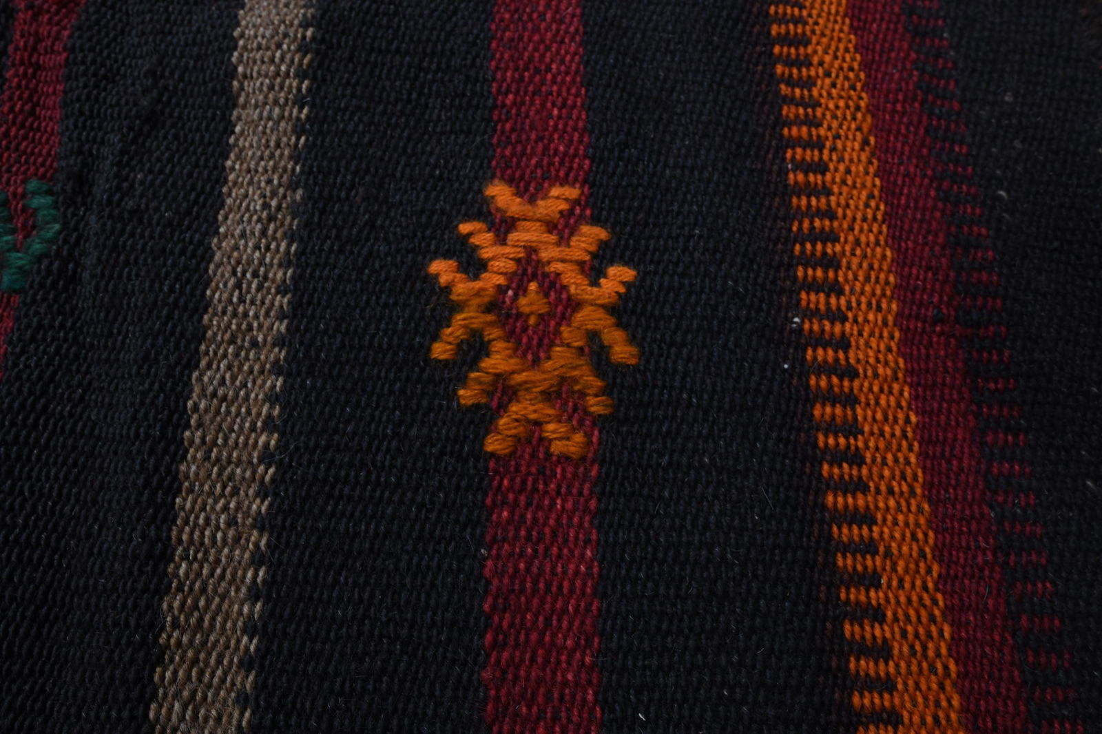 5'5x13'3 ft, COLORFUL KILIM RUNNER - 8