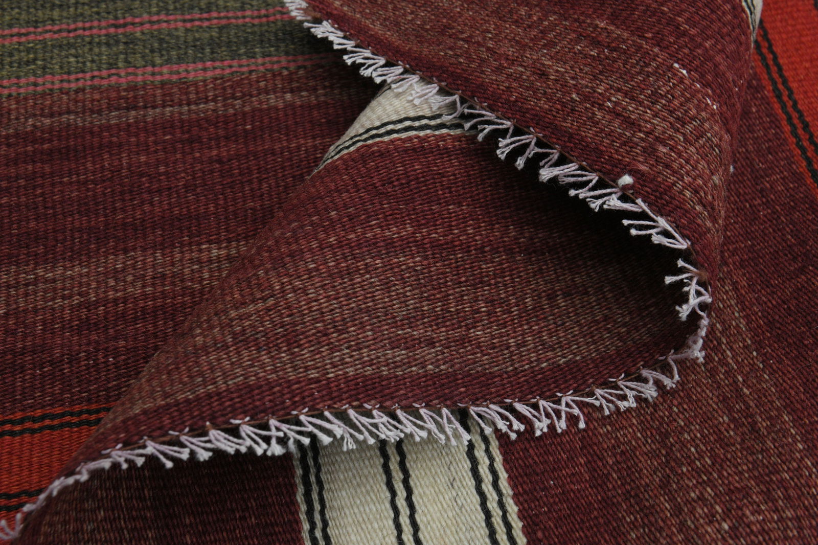 2.6x9.5 ft, COLORFUL KILIM RUNNER - 9