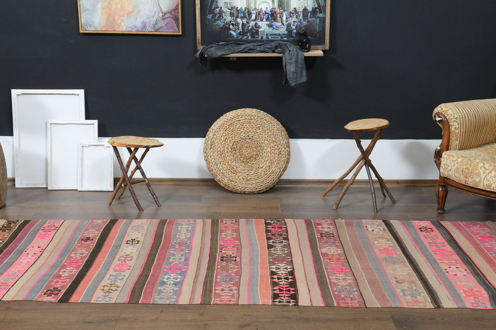 3'7x10'3 ft, SWEET DREAMS, Pink Deco - 9